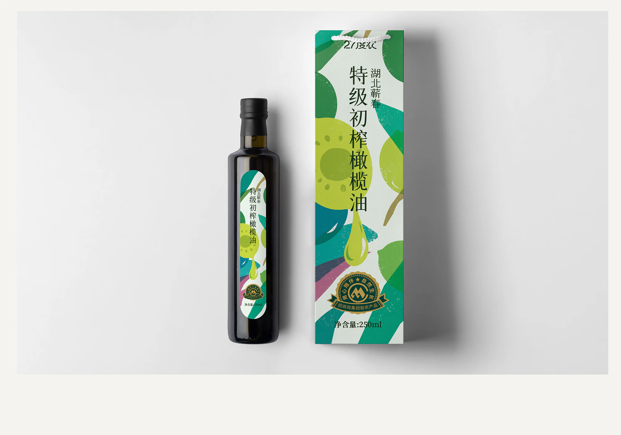 橄榄油瓶贴项目详情 10